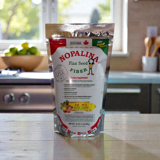 Nopalina® Flax Seed Fiber – Fibra natural (454 g)