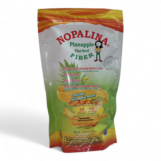 Nopalina® Pineapple – Fibra natural sabor piña (454 g)