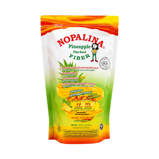 Nopalina® Pineapple – Fibra natural sabor piña (454 g)