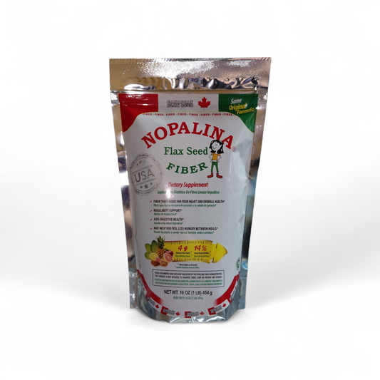 Nopalina® Flax Seed Fiber – Fibra natural (454 g)
